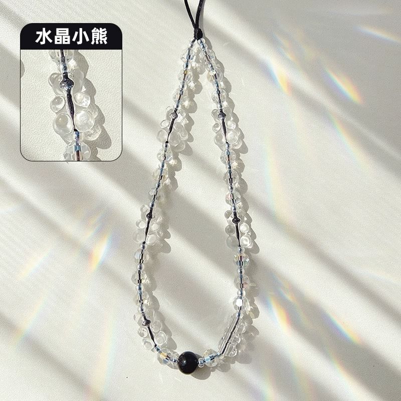 Bead Strap Phone Plastic