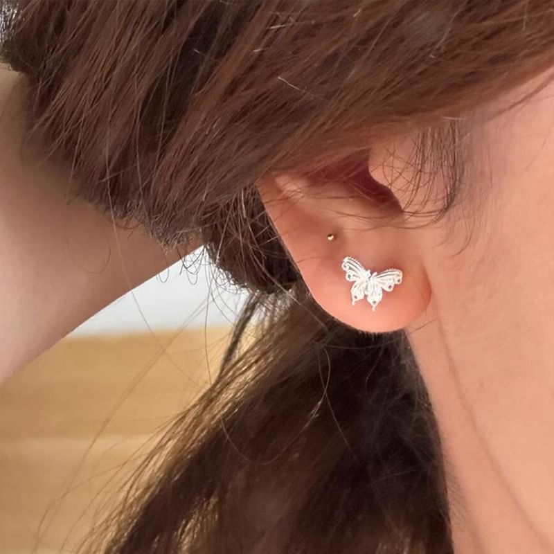 Butterfly Ear Stud