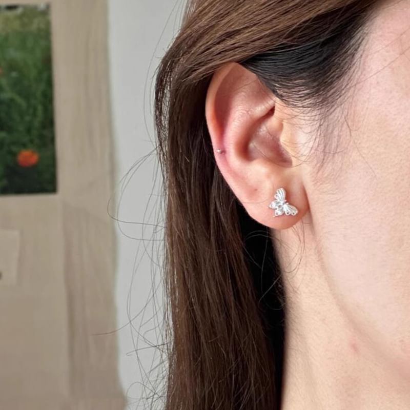 Butterfly Ear Stud