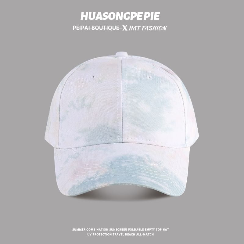 Baseball Tie Cap Dye