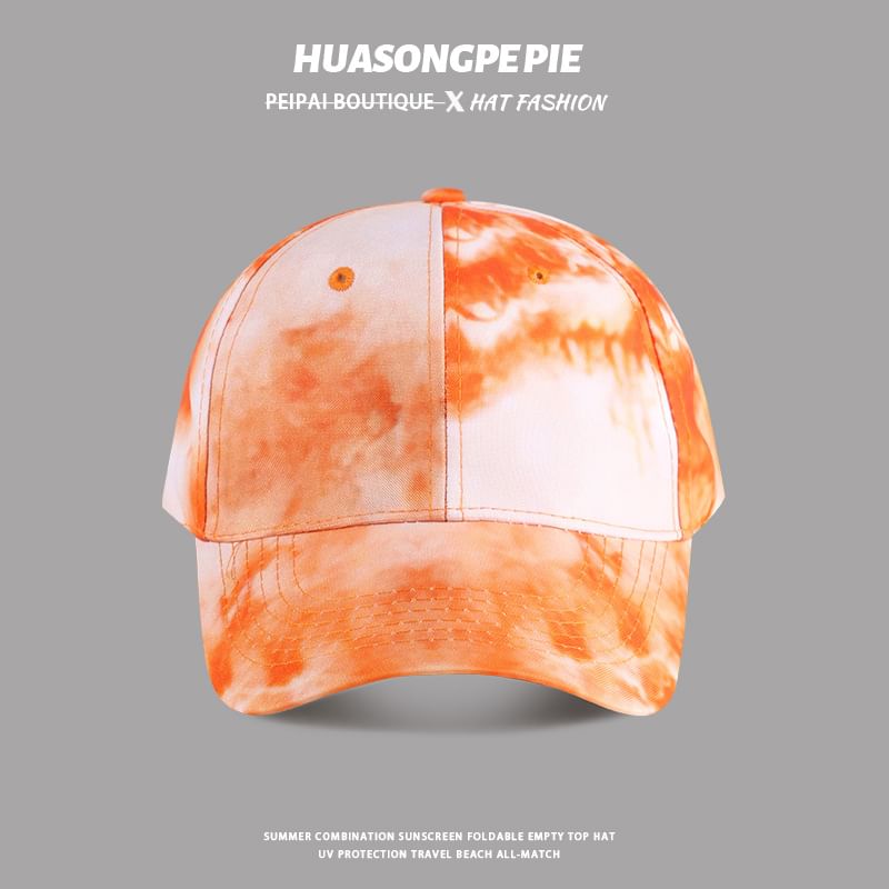 Baseball Tie Cap Dye