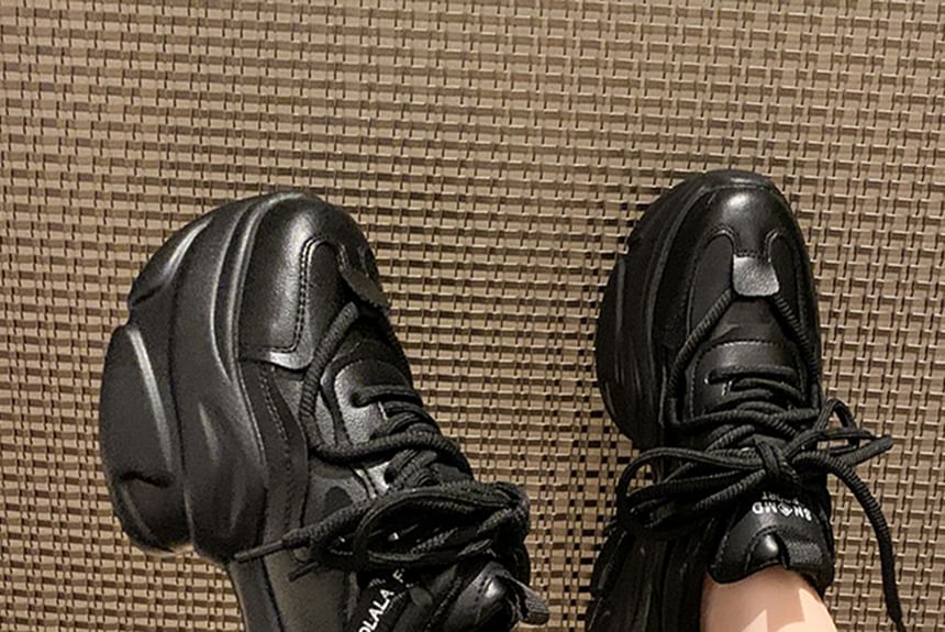 Up Sneakers Platform Lace