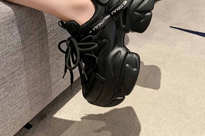 Up Sneakers Platform Lace