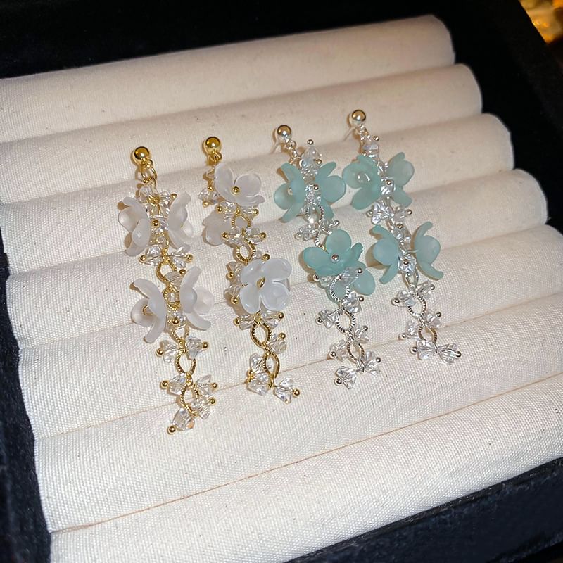 Earring Dangle Floral