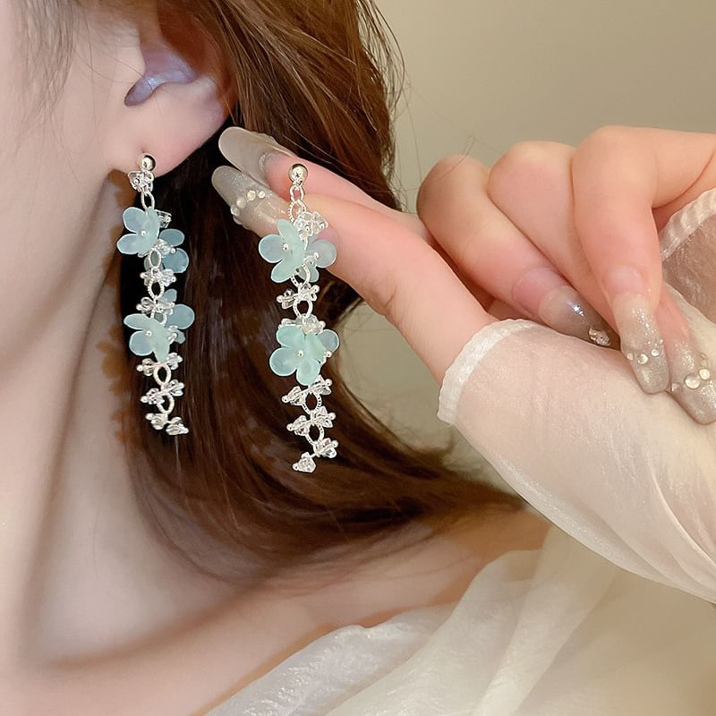 Earring Dangle Floral