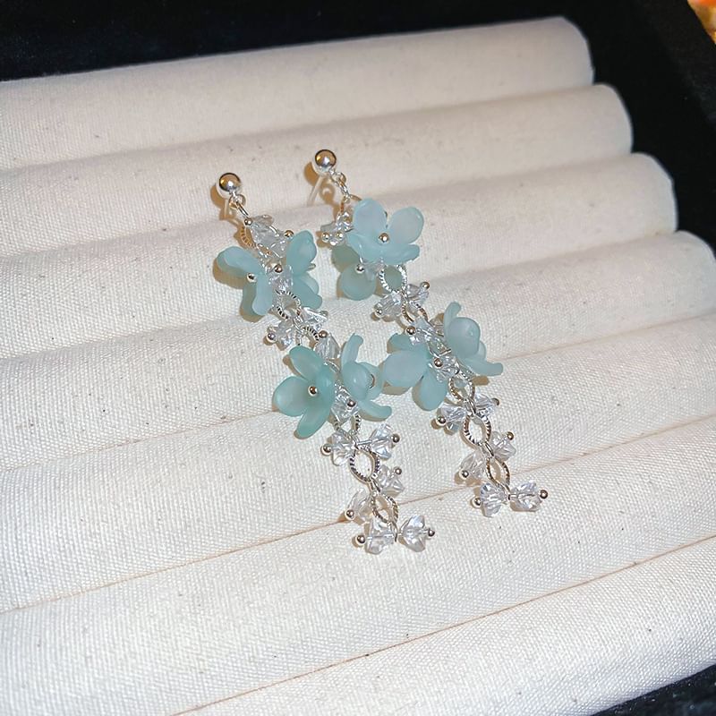 Earring Dangle Floral