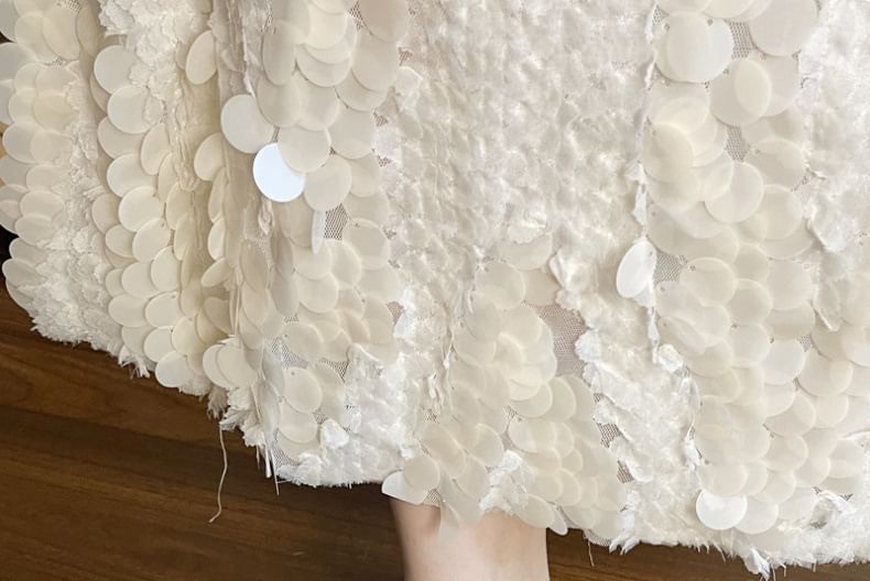 Square Accent Heel Sandals Leather Faux Toe Chunky Bow Plain