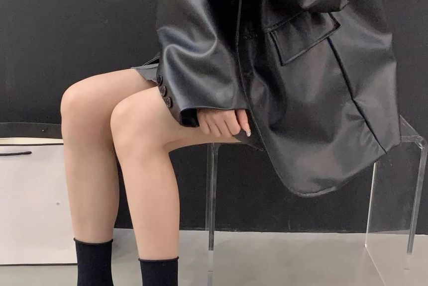 Chunky Jane Toe Heel T-Strap Plain Mary Square Pumps