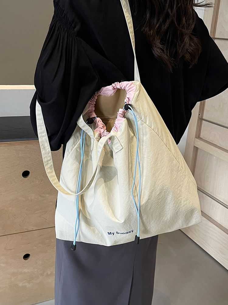 Bag Lettering Canvas Tote