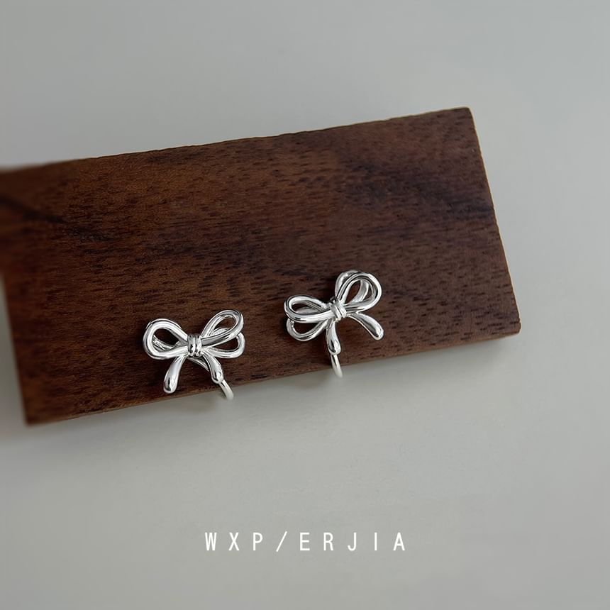 Bow Clip On Earring