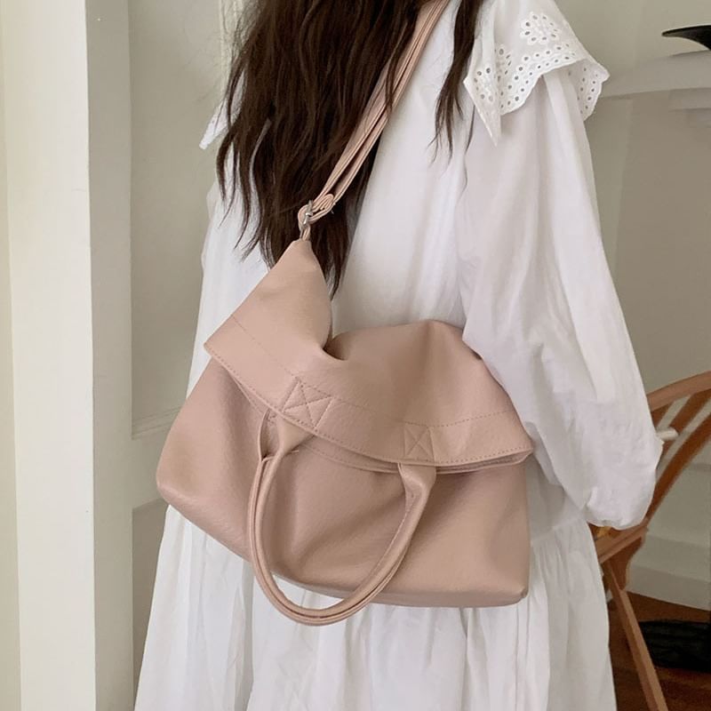 Tote Bag Faux Leather Crossbody