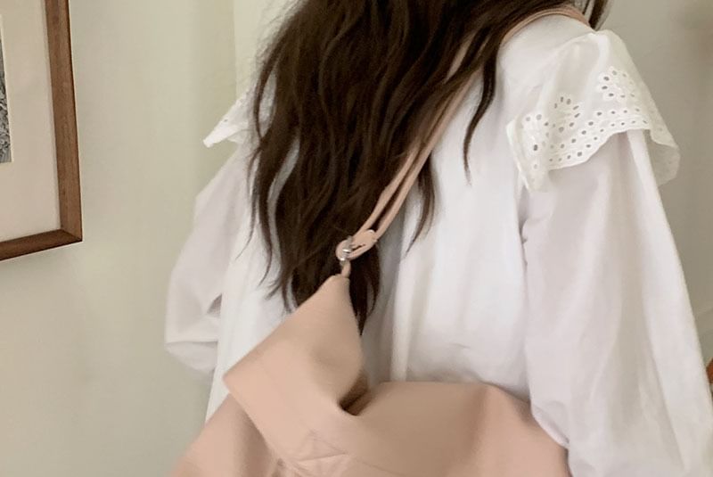 Tote Bag Faux Leather Crossbody