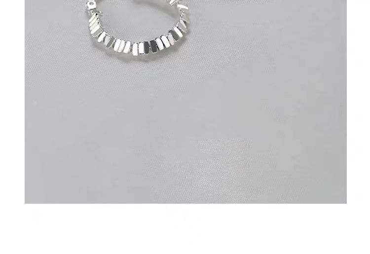 S925 Sterling Silver Hoop Earring