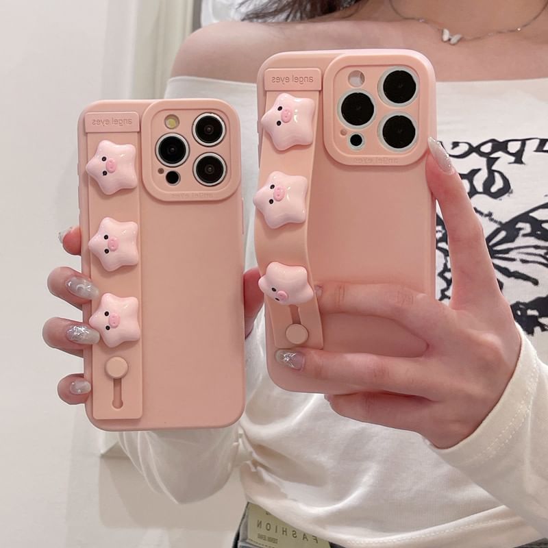 Case Phone Strap Pig