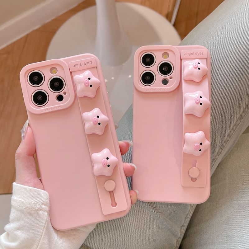 Case Phone Strap Pig