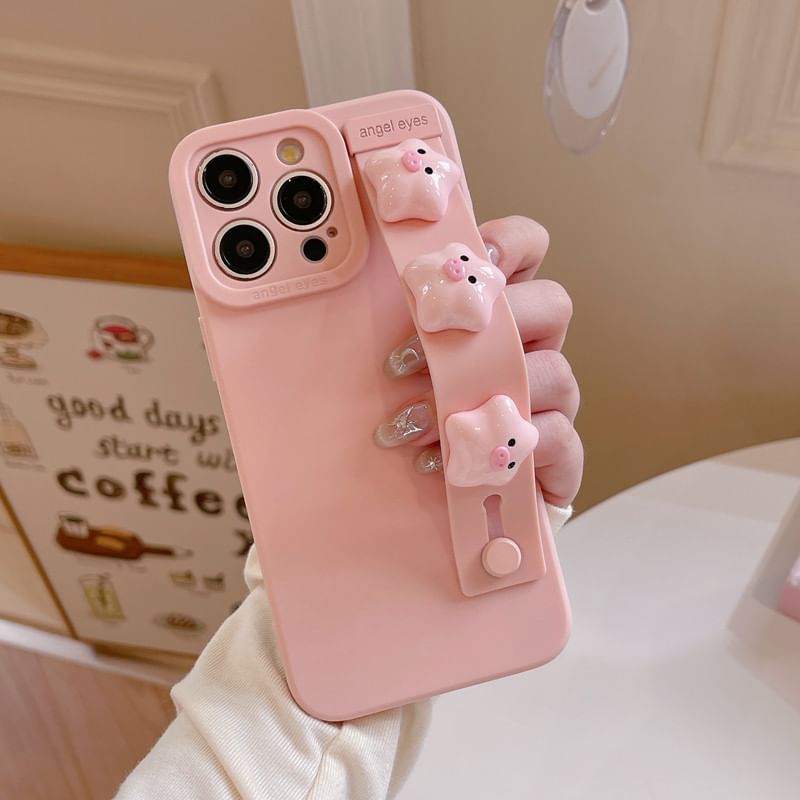 Case Phone Strap Pig