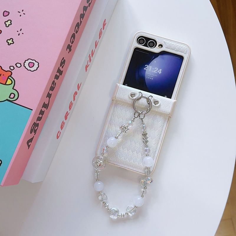 Phone Argyle Case Strap Bead