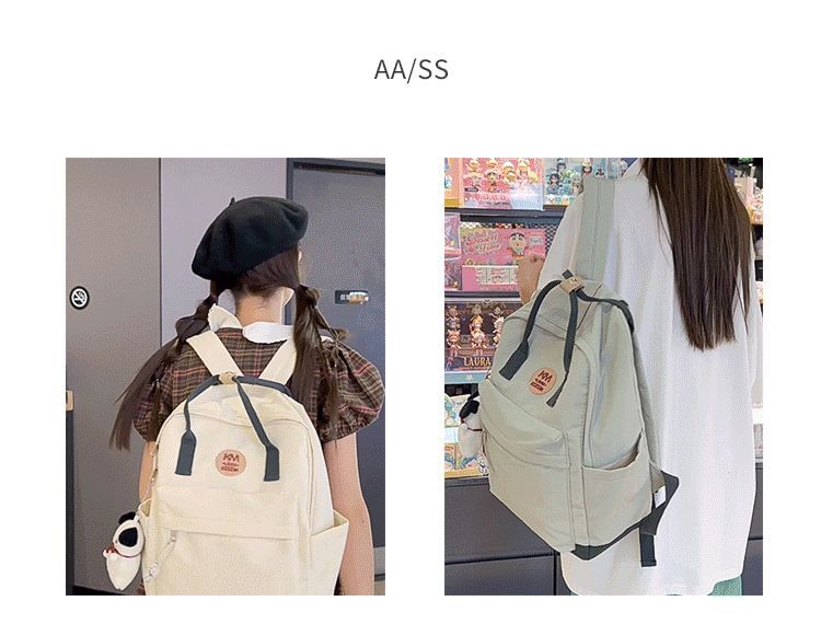 Backpack Applique Multi-Pocket