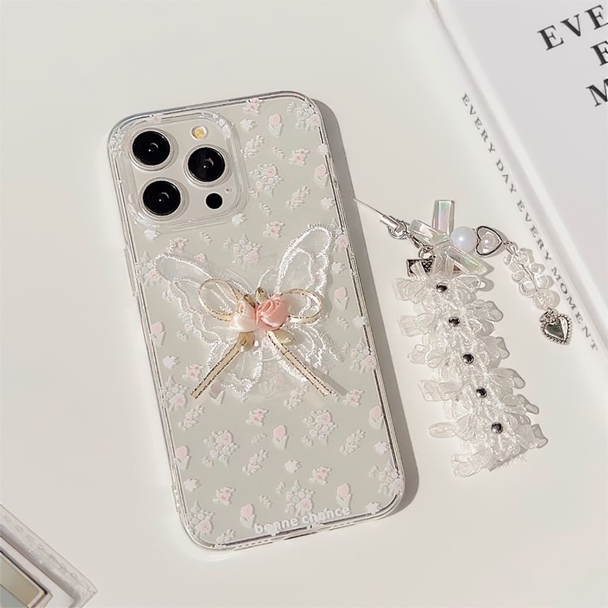 Set Charm / Case Phone Butterfly