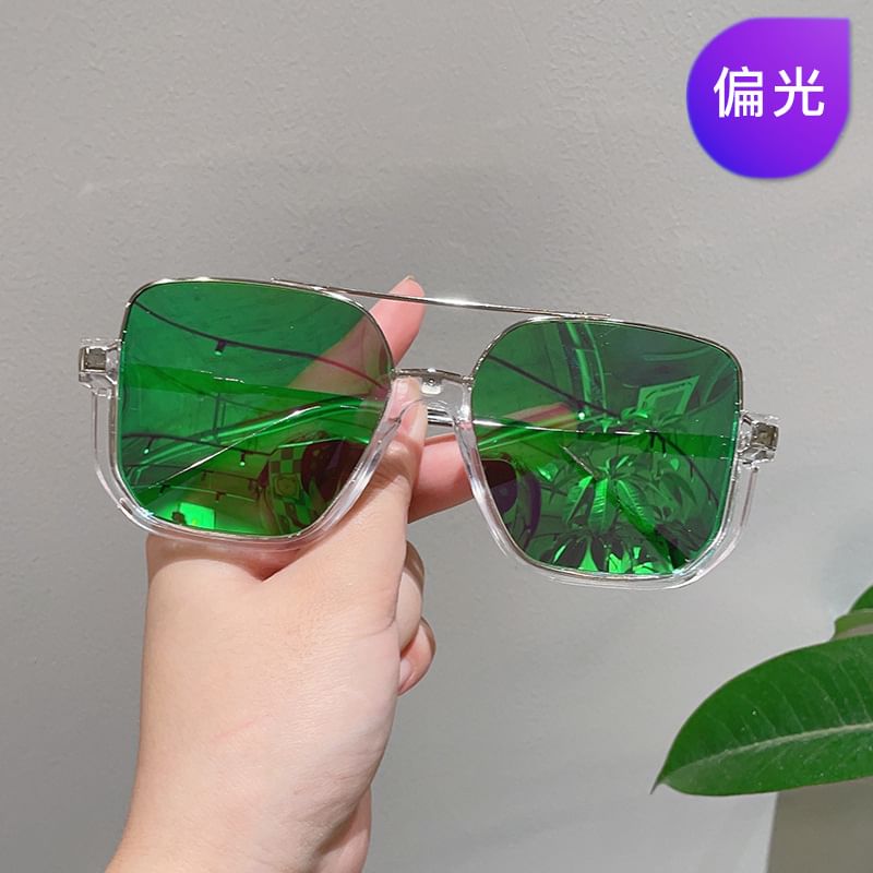 Frame Square Sunglasses Oversized