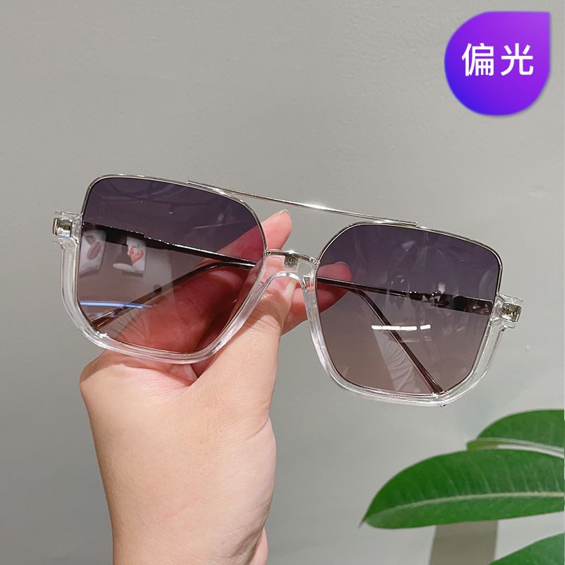 Frame Square Sunglasses Oversized