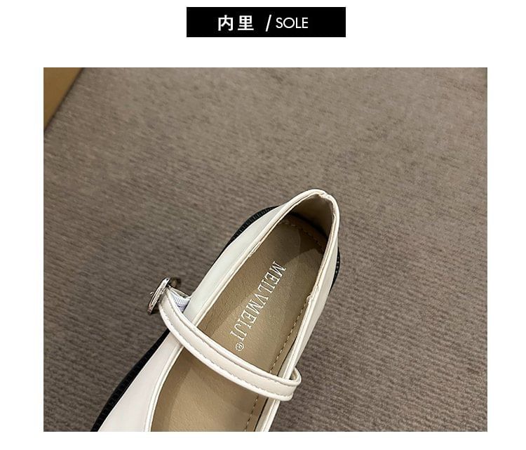 Shoes Toe Square Mary Jane