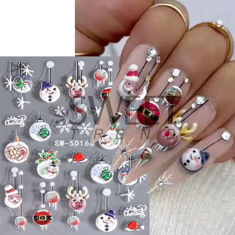 Christmas Nail Art Stickers