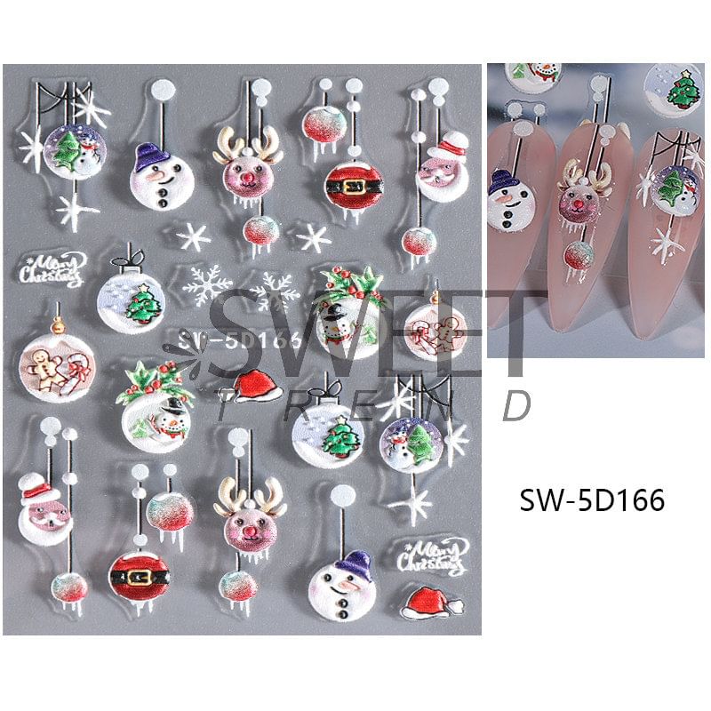 Christmas Nail Art Stickers