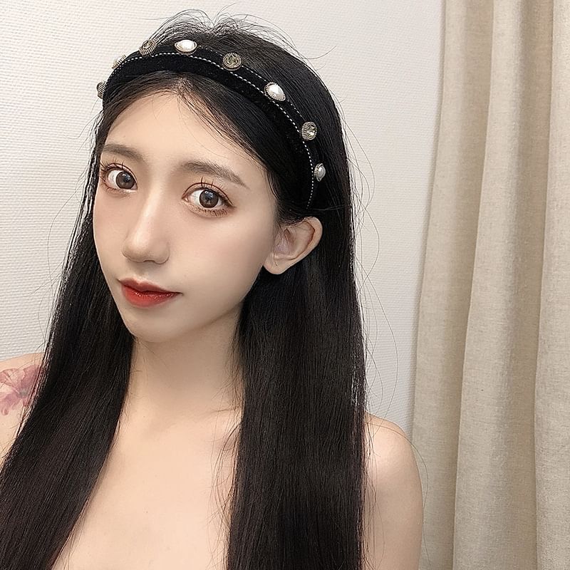 Headband Textile Embellished