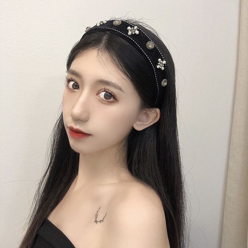 Headband Textile Embellished