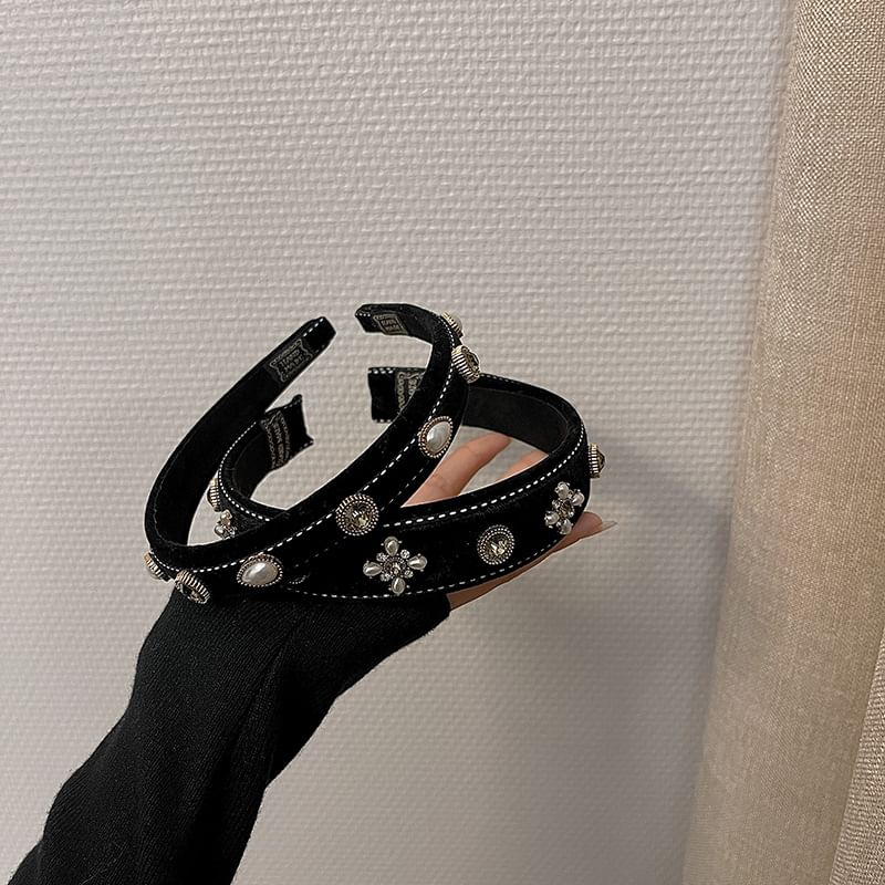 Headband Textile Embellished