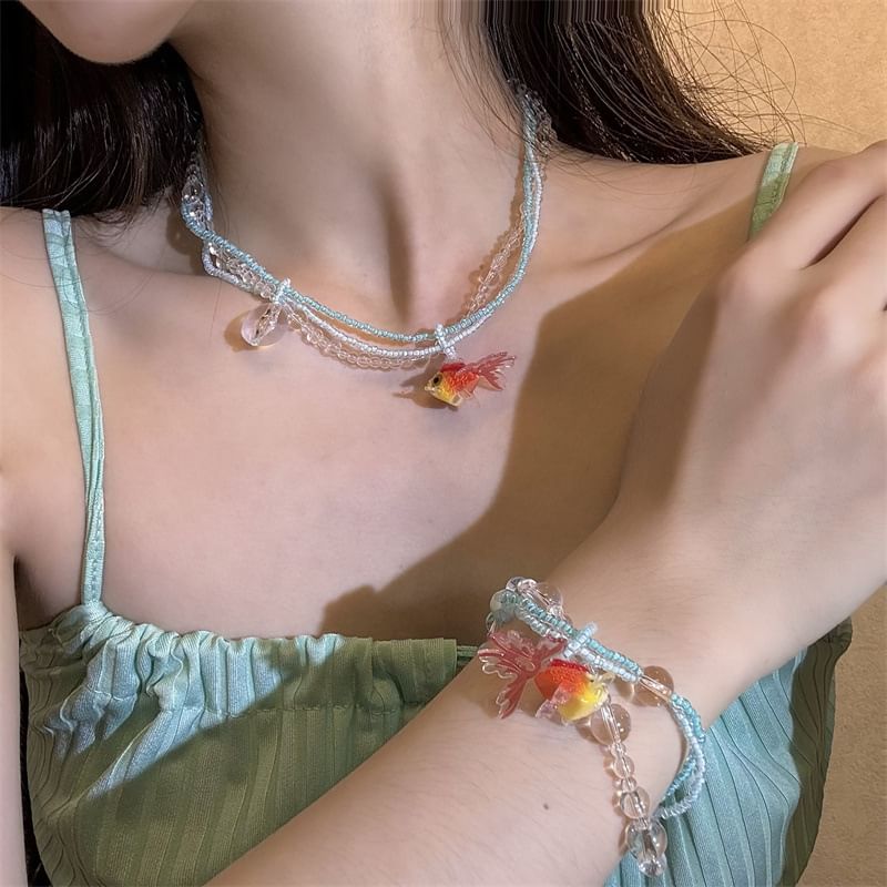 Necklace / Goldfish Bracelet