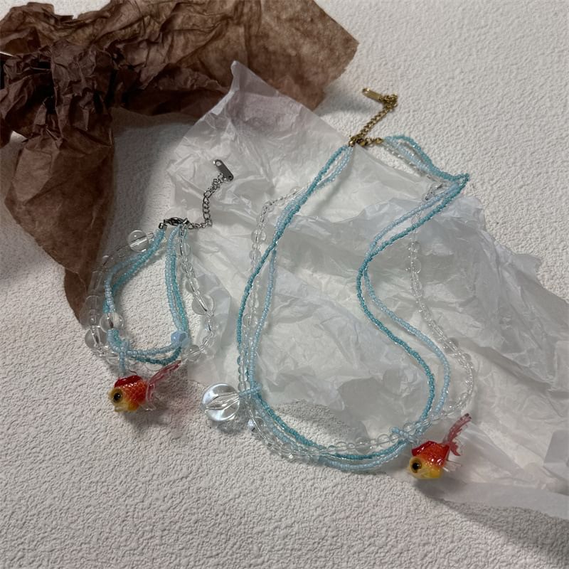 Necklace / Goldfish Bracelet