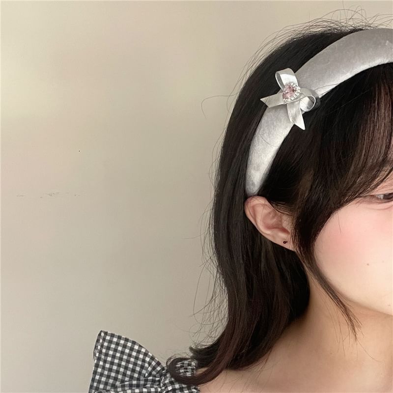 / Beaded Scrunchie Headband
