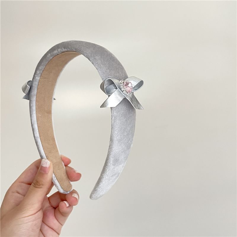 / Beaded Scrunchie Headband