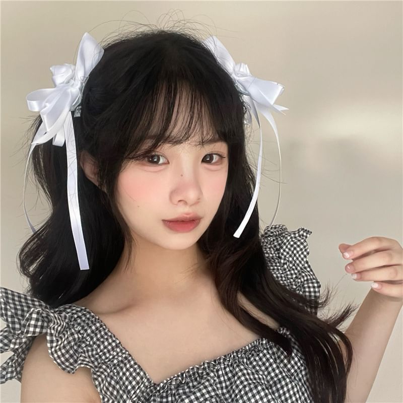 Clip Hair Floral Plain