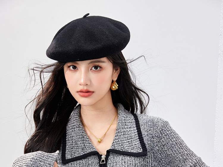 Cardigan zippé uni à col montant