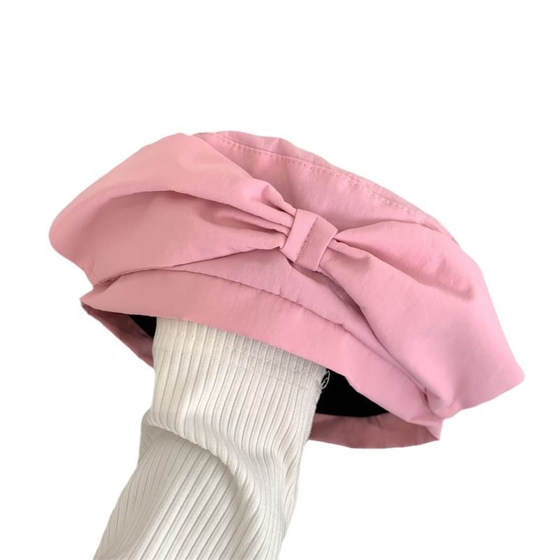 Bow Plain Beret