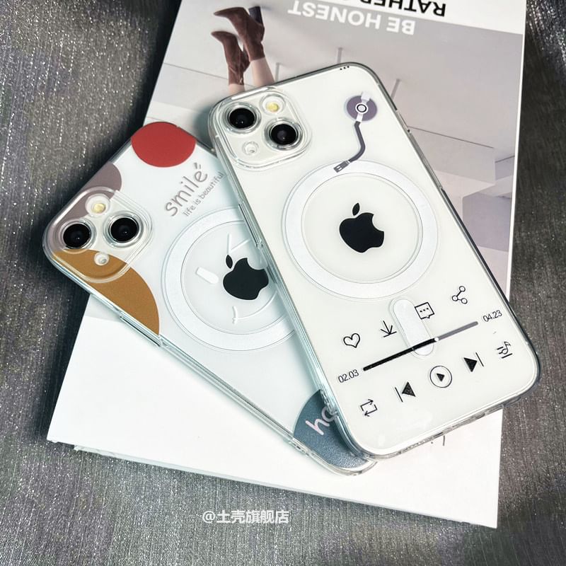 MagSafe) Print with (Compatible Case Phone Magnetic