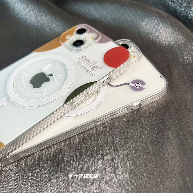 MagSafe) Print with (Compatible Case Phone Magnetic