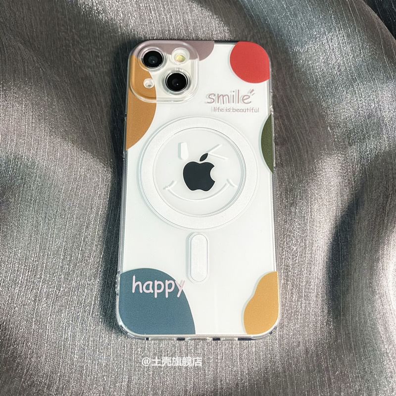 MagSafe) Print with (Compatible Case Phone Magnetic