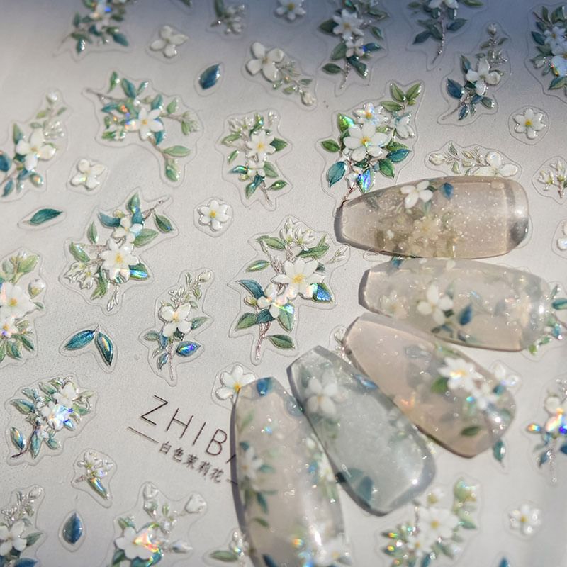 Jasmine Nail Art Stickers