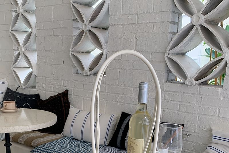 Plain Shoulder Leather Bag Faux