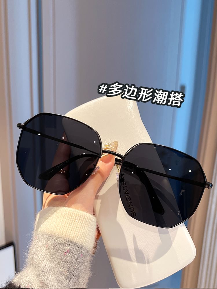 Frame Sunglasses Hexagon