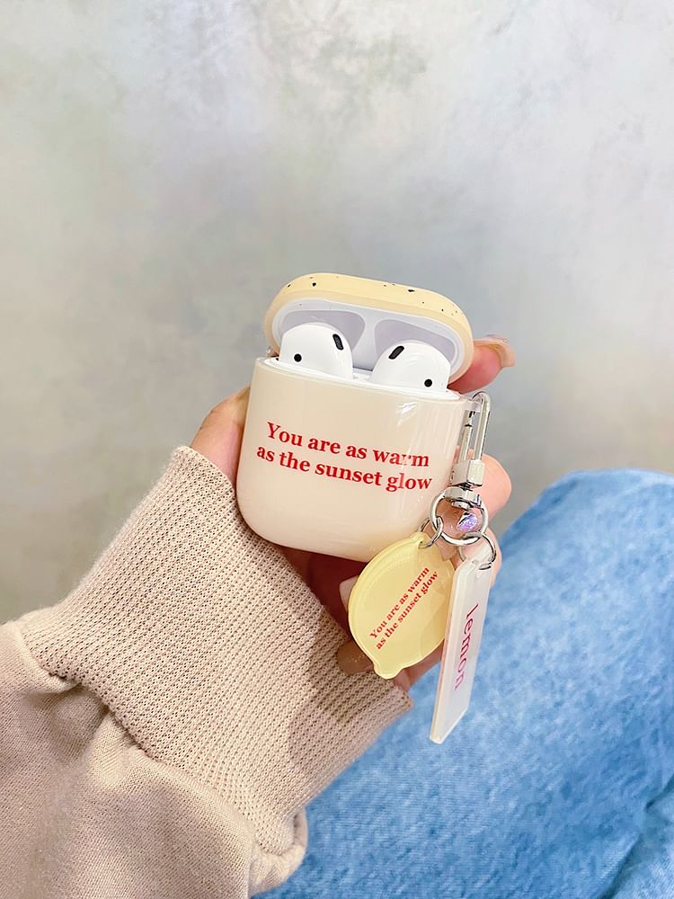 Pro / Set AirPods Case Print Skin Earphone Charm