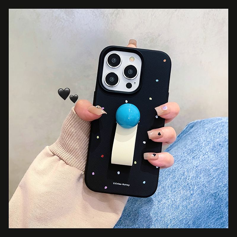 Case Print Finger Phone Strap