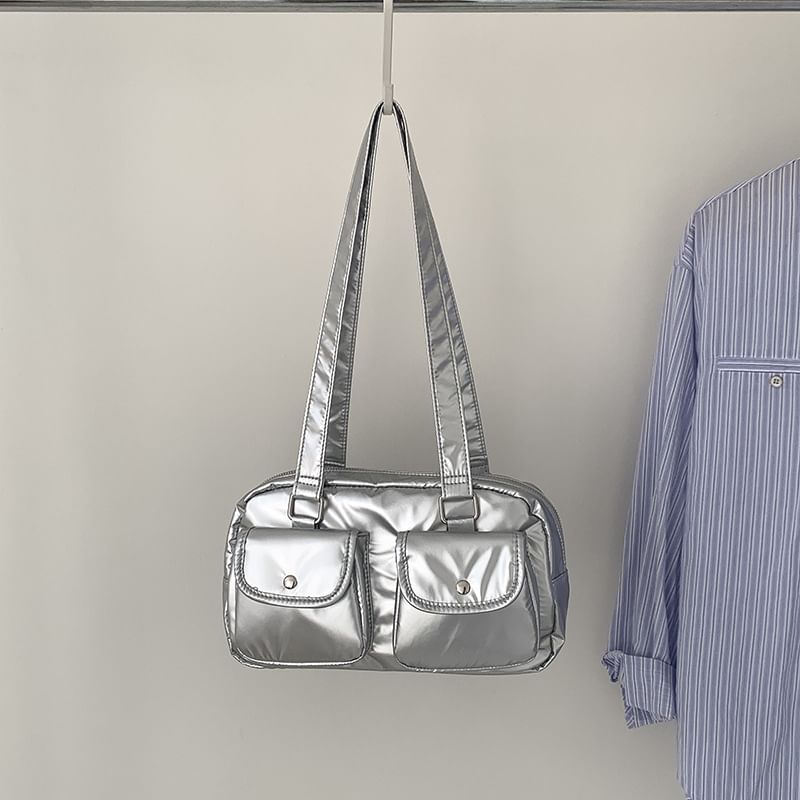 Bag Multi-Pocket Tote Plain