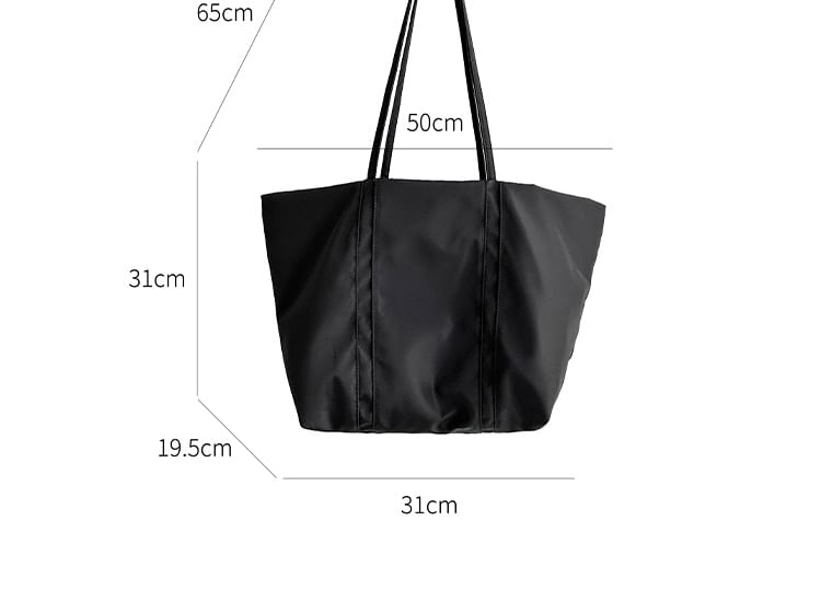 Nylon Bag Tote Plain