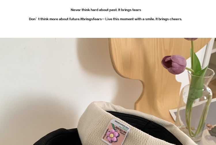 Beret Flower Applique