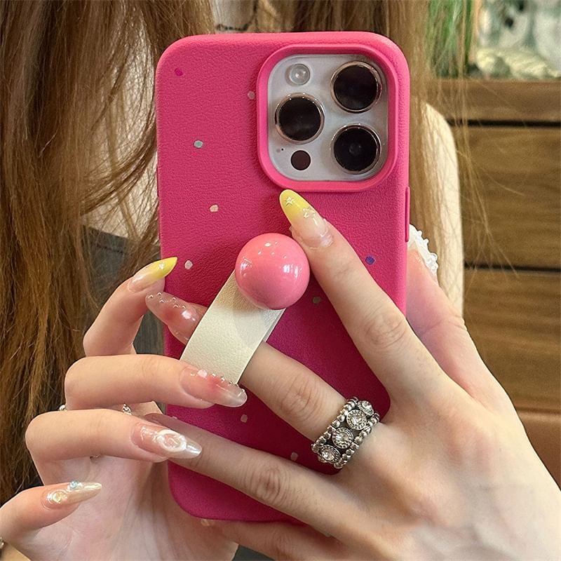 Phone Case Strap Finger Dotted